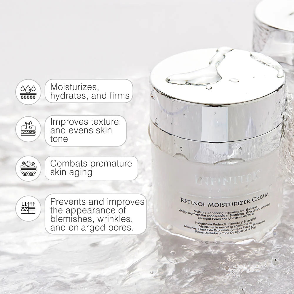 Facial Moisturizing Cream with Hyaluronic Acid and Retinol Facial Moisturizing Cream with Hyaluronic Acid and Retinol